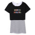 SONIA RYKIEL Cotton jersey 2 in 1 dress