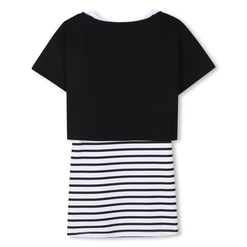 SONIA RYKIEL Cotton jersey 2 in 1 dress
