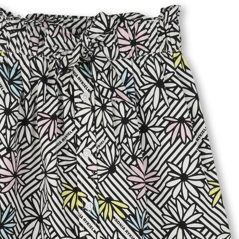 SONIA RYKIEL Organic cotton percale skirt