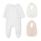 Chloe Set of pyjama with 2 bibs