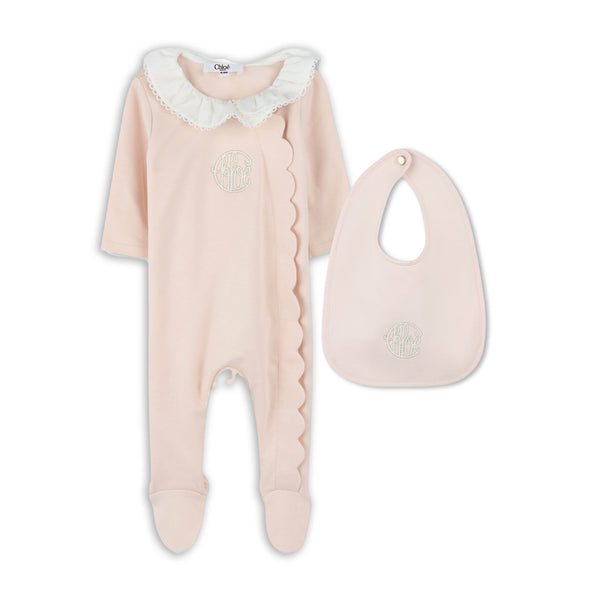Chloe Set of pyjamas with one bib