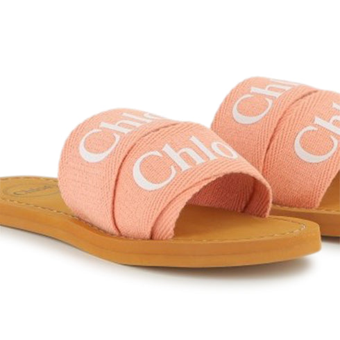 Chloe Textile flip flop