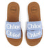 Chloe Textile flip flop