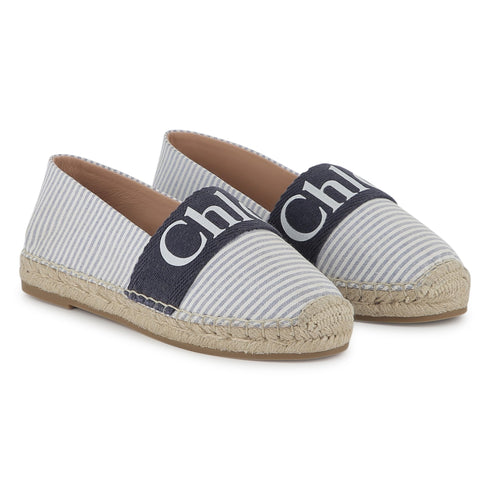Chloe Textile espadrilles for kids