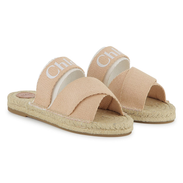 Chloe Textile sandals kids