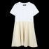 DKNY fabric dress with short sleeves
