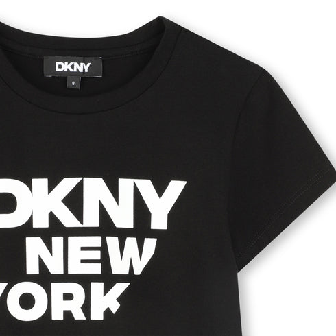 DKNY organic farming elastane tee-shirt