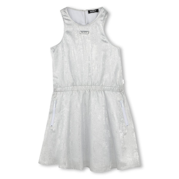 DKNY crepe sleeveless dress