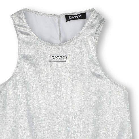 DKNY crepe sleeveless dress