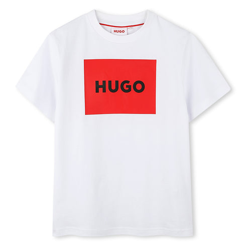 Hugo Organic farming short sleeves tee-shirt with box logo