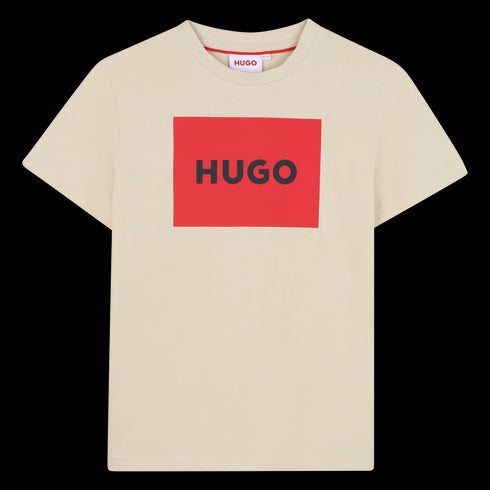 Hugo Organic farming short sleeves tee-shirt with box logo