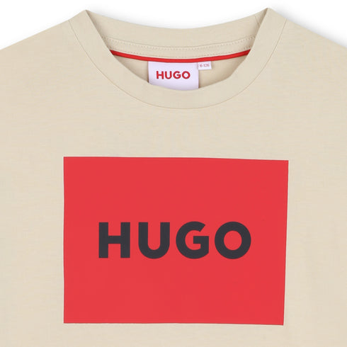 Hugo Organic farming short sleeves tee-shirt with box logo