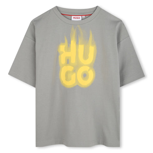 Hugo organic farming jersey short sleeves tee-shirt