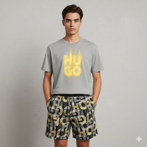 Hugo French terry track Bermuda