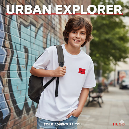 Hugo organic farming jersey short sleeves tee-shirt