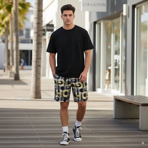 Hugo French terry track Bermuda