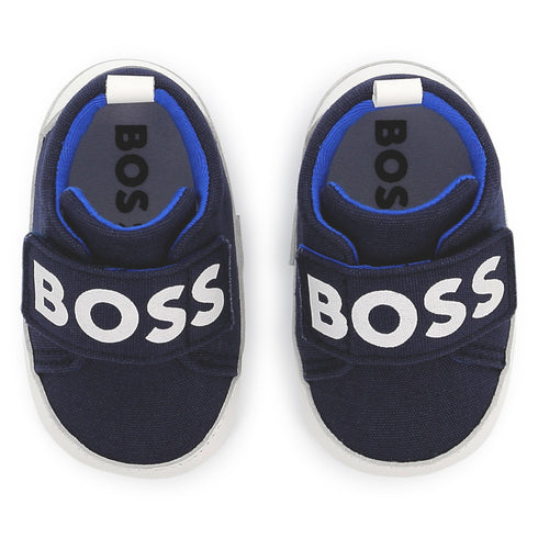 BOSS Soft sheep leather slippers