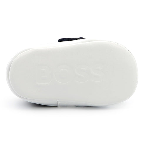 BOSS Soft sheep leather slippers