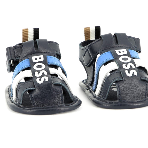 BOSS Soft sheep leather sandal
