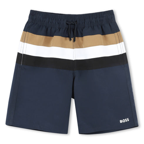 BOSS Striped surfer Short