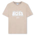 BOSS Short-sleeved cotton elastane t-shirt