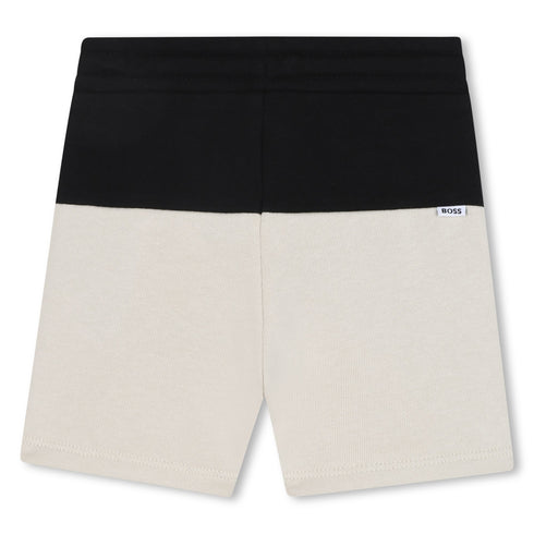 BOSS Cotton polyester fleece shorts