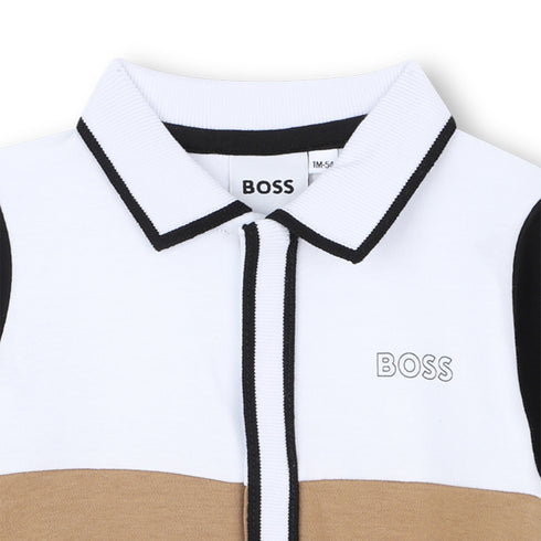 BOSS PiquÈ short overall cotton