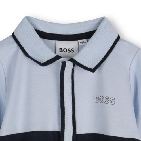 BOSS PiquÈ short overall cotton