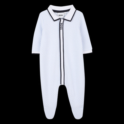 BOSS Textured jersey pajamas