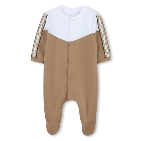 BOSS Set of pajamas and beanie in French terry