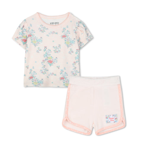 طقم تيشيرت وشورت من كينزو كيدز