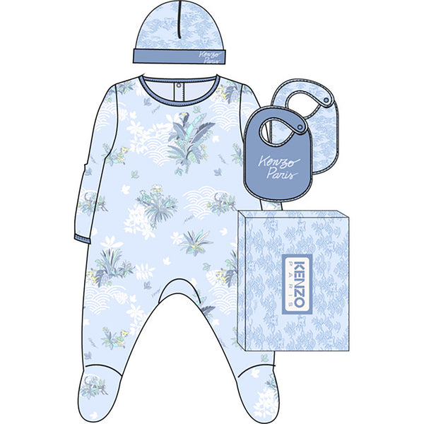 KENZO KIDS Pyjamas, bib and beannie set