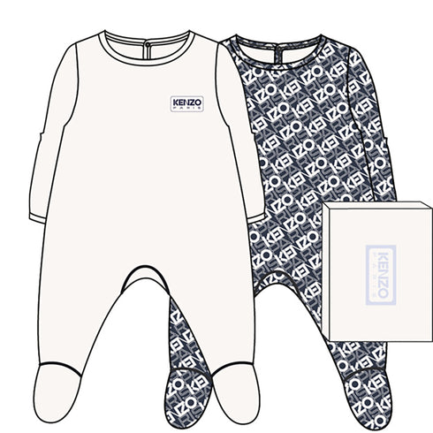 KENZO KIDS Set of two pyjamas in interlock