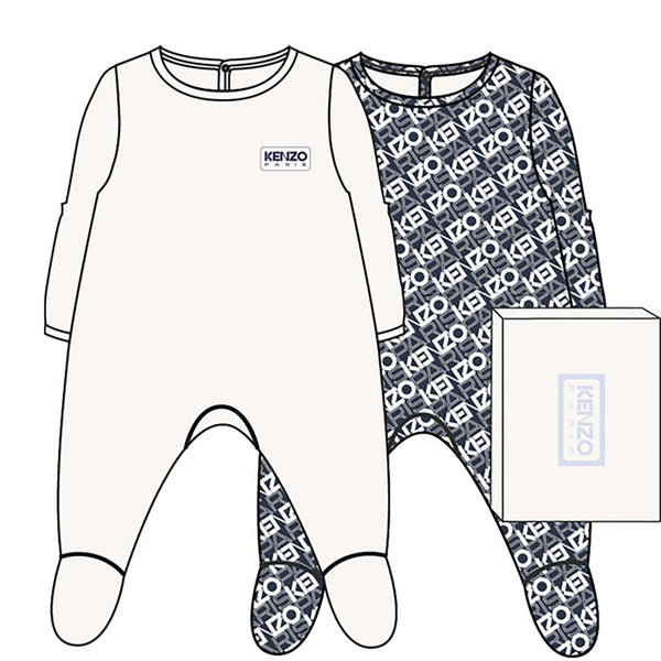 KENZO KIDS Set of two pyjamas in interlock