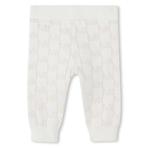 Michael Kors Maternity set in knitting with MK signature jacquard