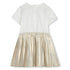Michael Kors Bi-material dress with short sleeves