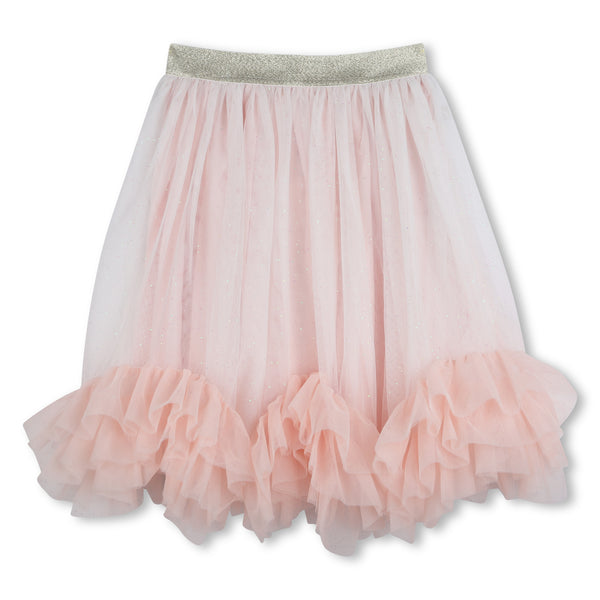 BILLIBLUSH Glittered mesh skirt