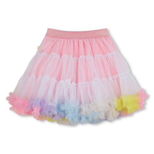 BILLIBLUSH Glittered mesh skirt