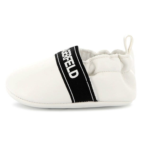 KARL LAGERFELD Faux leather slipper