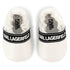 KARL LAGERFELD Faux leather slipper