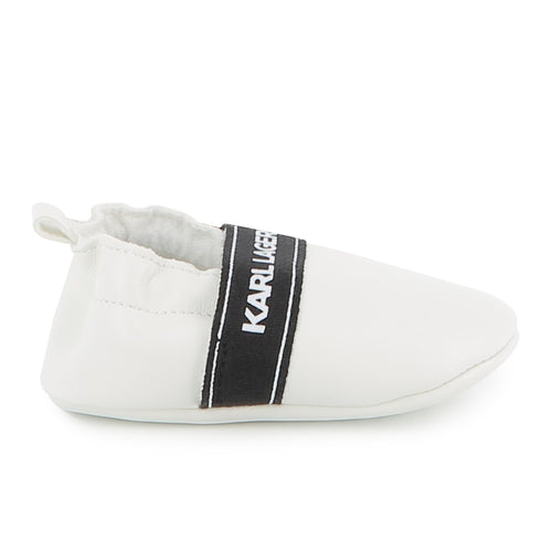 KARL LAGERFELD Faux leather slipper