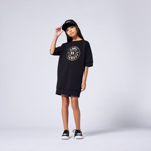 KARL LAGERFELD Double jersey short sleeves dress