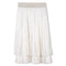KARL LAGERFELD Polyester voile pleated skirt