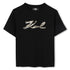 KARL LAGERFELD Cotton jersey short sleeves tee-shirt
