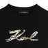 KARL LAGERFELD Cotton jersey short sleeves tee-shirt