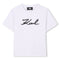 KARL LAGERFELD Cotton jersey short sleeves tee-shirt