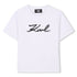KARL LAGERFELD Cotton jersey short sleeves tee-shirt