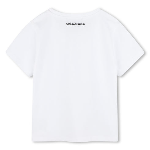 KARL LAGERFELD from organic farming short sleeves tee-shirt