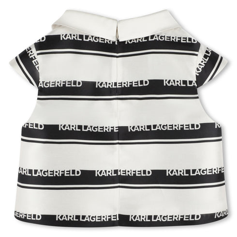 KARL LAGERFELD Blouse in jacquard