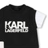 KARL LAGERFELD أفرول بأكمام قصيرة من الجيرسي المزدوج